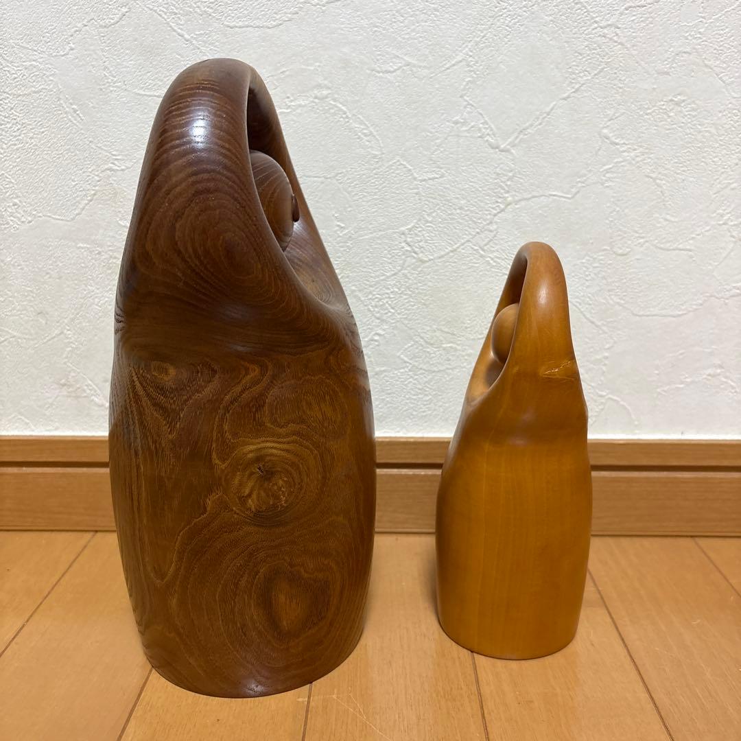 創作こけし　片瀬快平作品　ペア　KokeshiDoll