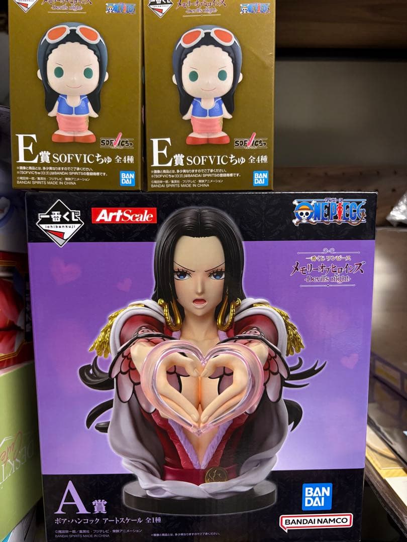一番くじ ワンピース ボア・ハンコック アートスケールフィギュア A賞　おまけ
