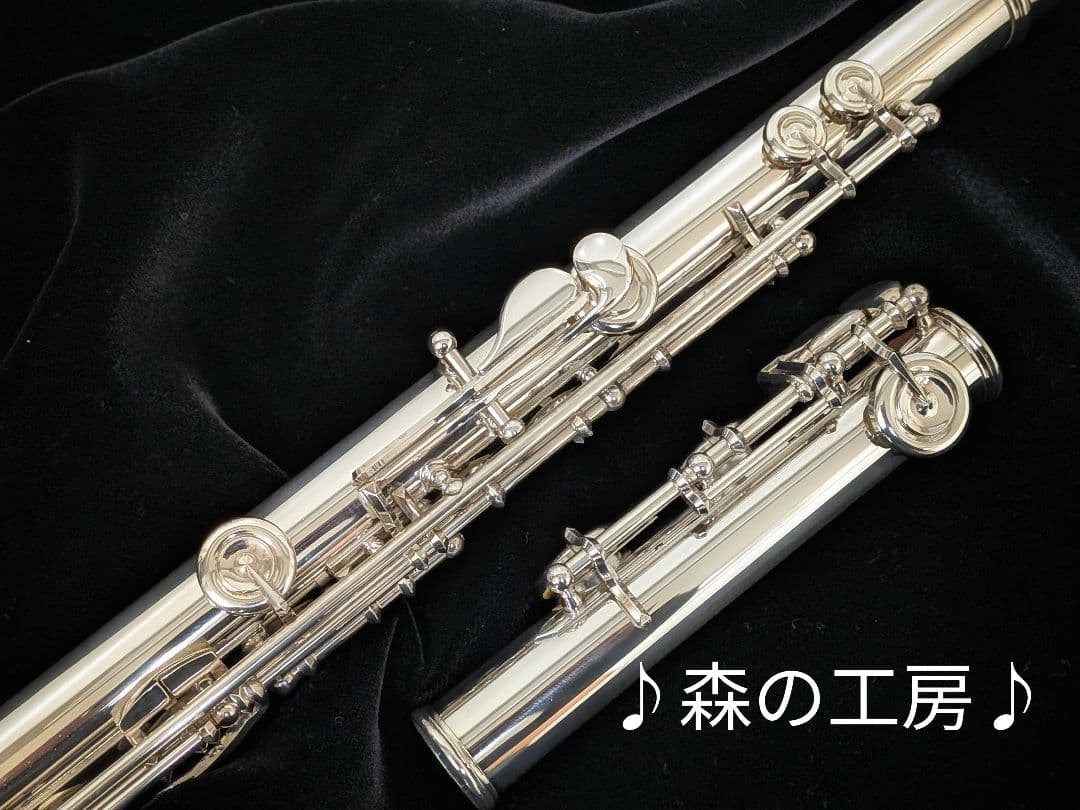 中古フルート専門店‼️部活応援‼️リップ銀製・ヤマハフルート YFL351Eメカ