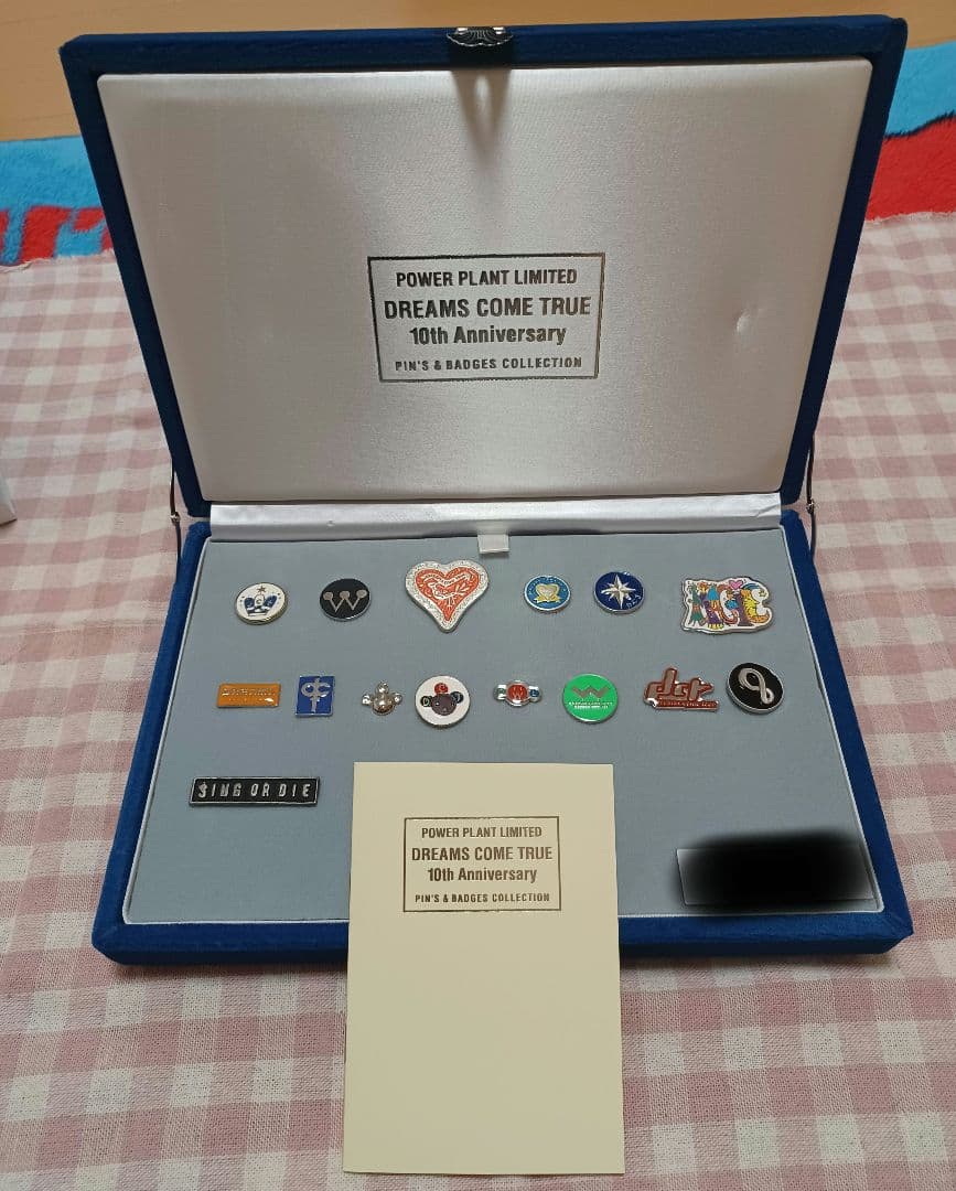 DREAMS COME TRUE PP限定 10周年記念ピンズセット