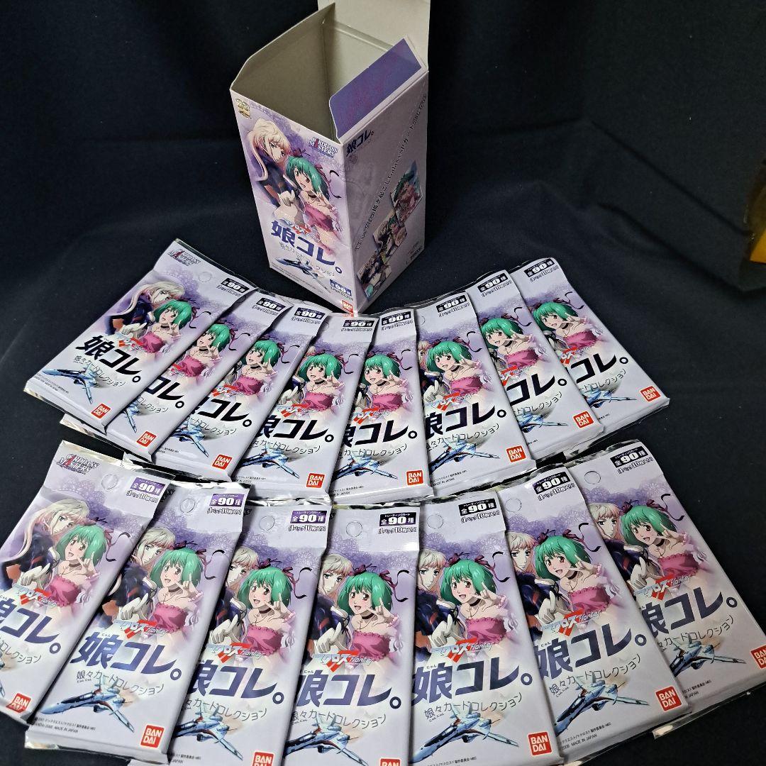 【未開封新品】マクロスFトレカ　娘コレ。「娘々カードコレクション」1BOX15袋