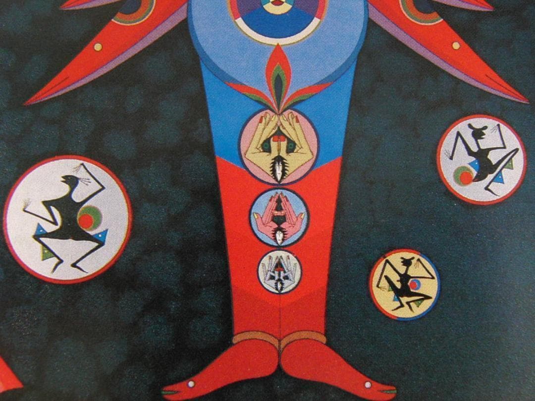 小牧源太郎、【金精融尊】、希少な額装用画集より、新品額装付、状態良好