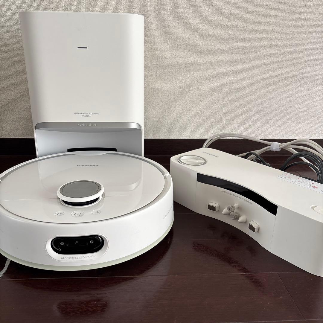 【美品】SwitchBot S10 ロボット掃除機