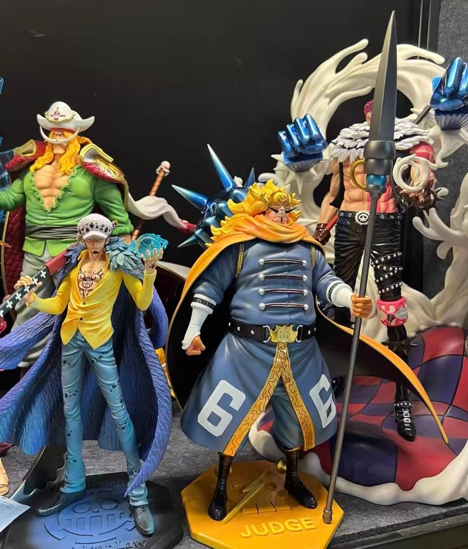 ワンピース ジャッジ ガレージキット ガレキ スタチューX①