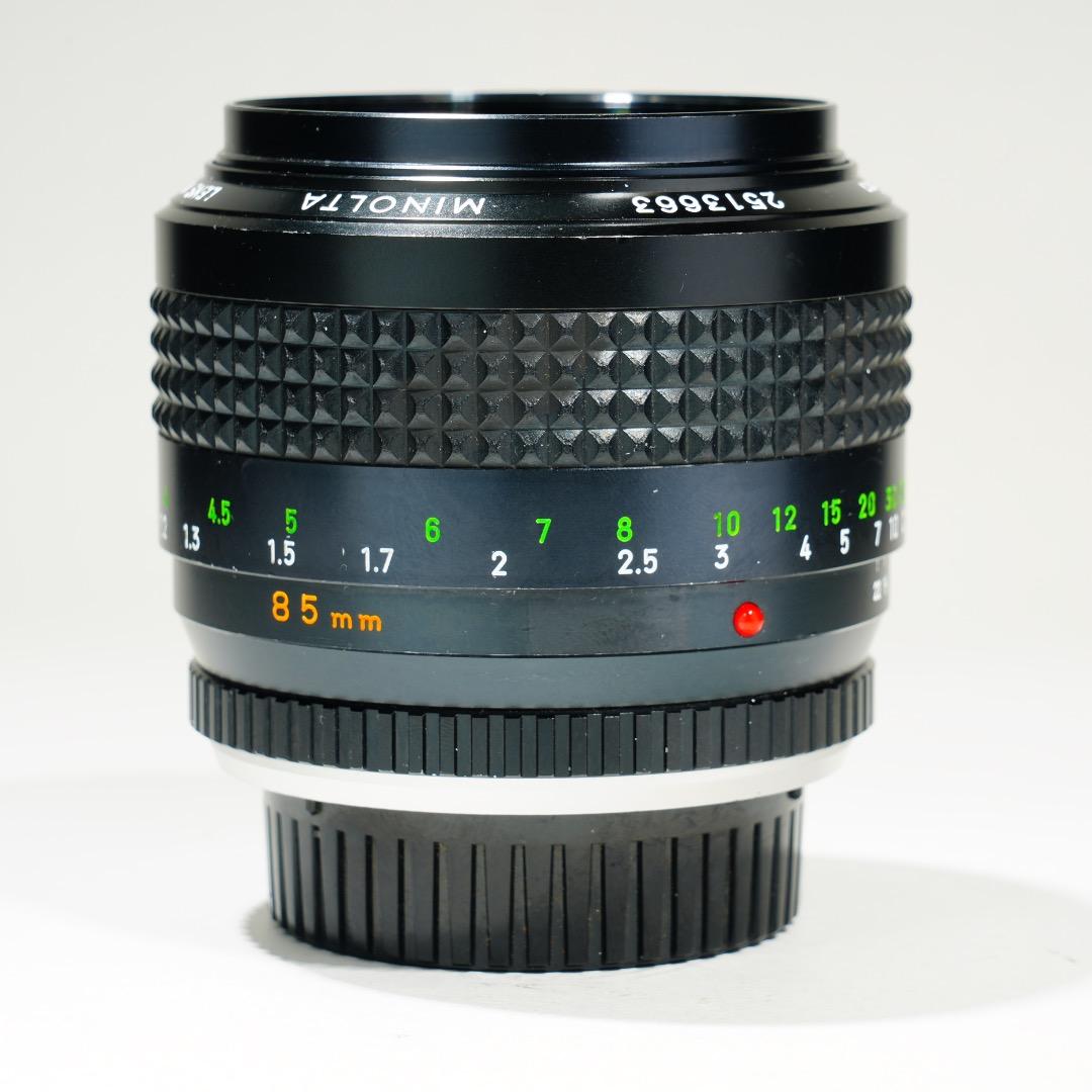 【極美品】ミノルタ MC-ROKKOR PF 85mm F1.7 後 663
