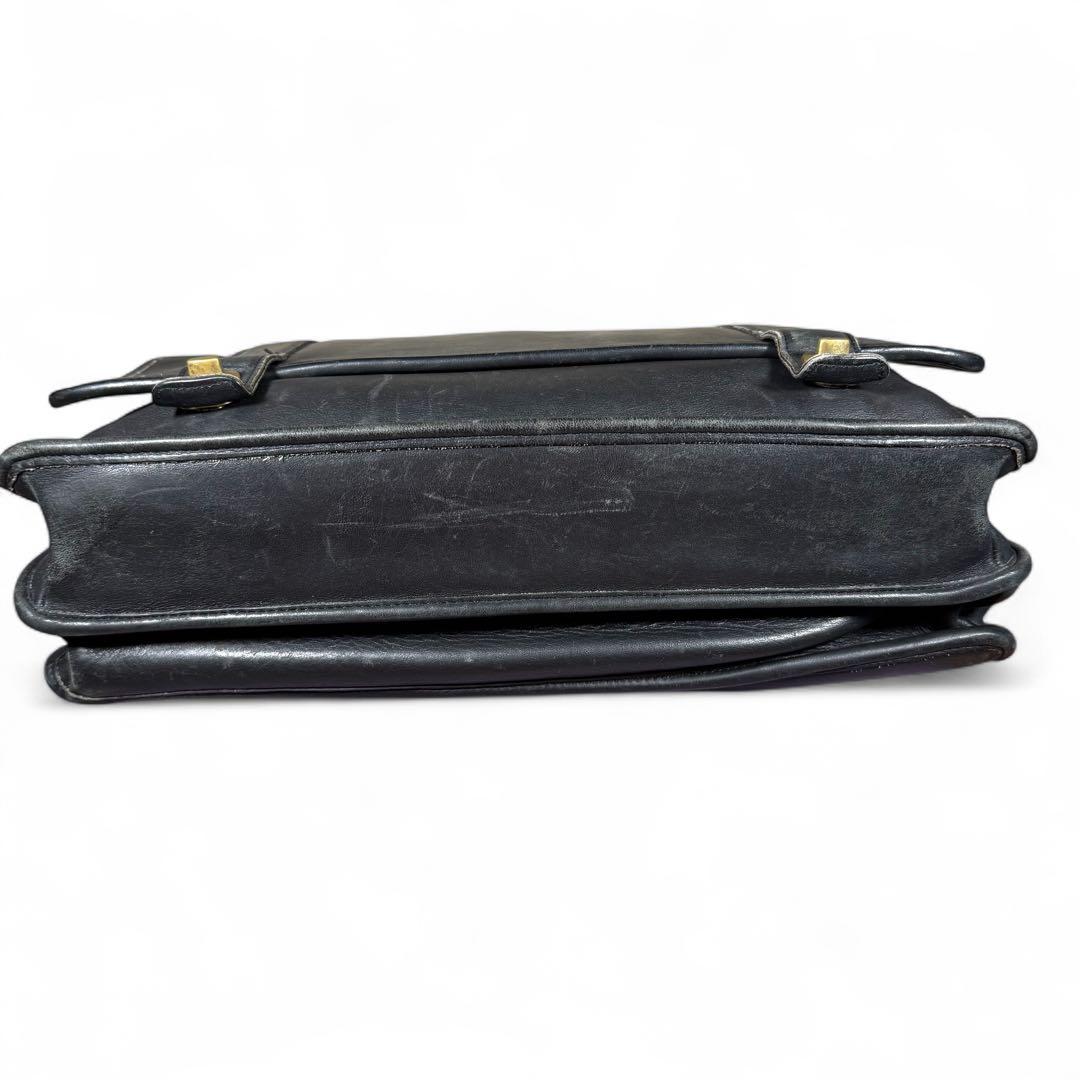 オールドコーチ 2way ビジネスバッグ USAターンロック レザー ビンテージ