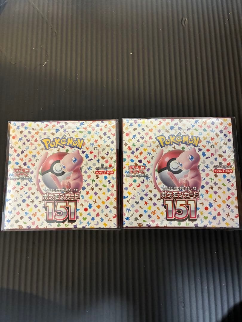 ポケモンカード151 未開封シュリンク付き　2BOX