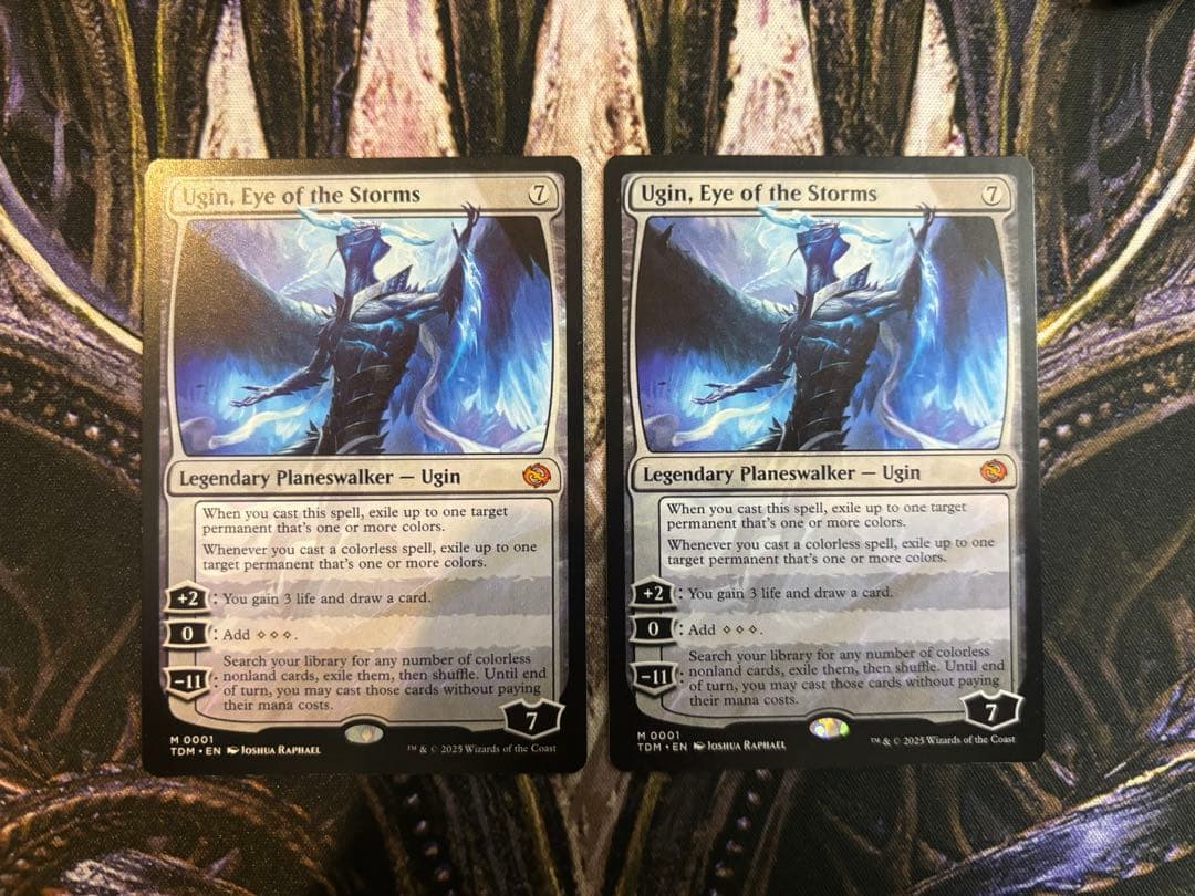 【最安値】MTG　TDM　嵐の目、ウギン　英語版　2枚