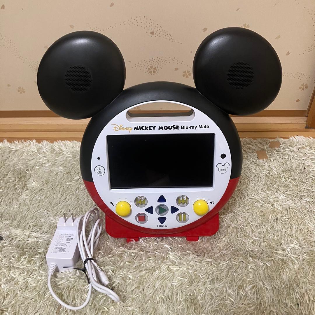 WORLD FAMILY BRMATE DWE DVDプレイヤー ミッキー型
