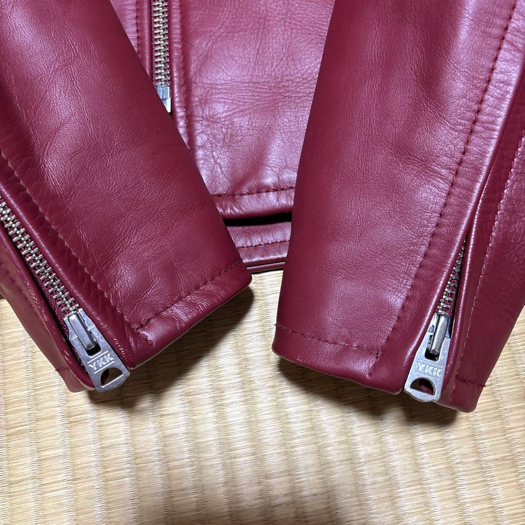 【牛革】KADOYA レザージャケット L ライダースジャケット 本革