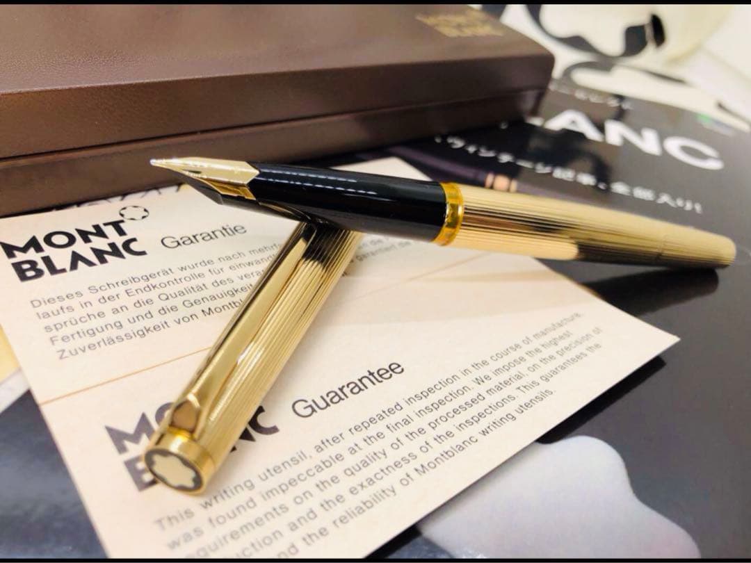 ⭐️金運を呼ぶ！⭐️総金張りマイスターシュテユックの名品！No1246⭐️モンブラン⭐️