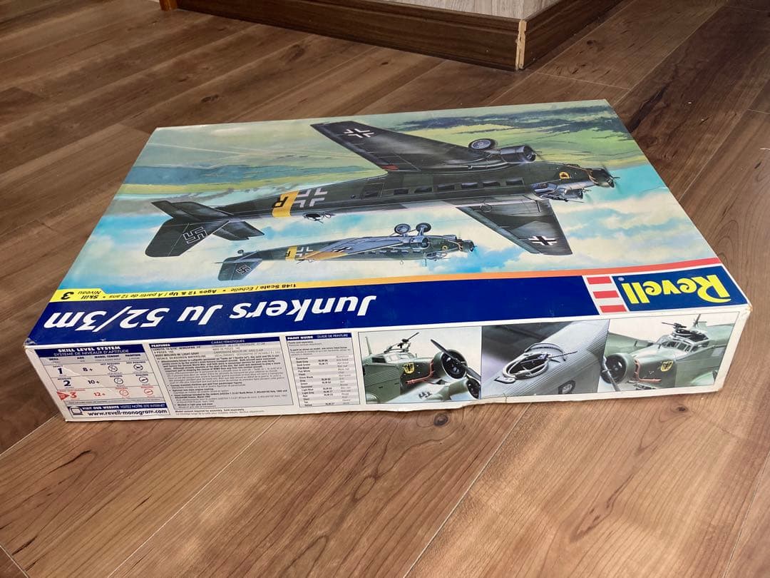 【新品・希少品】Revell Junkers Ju 52/3m