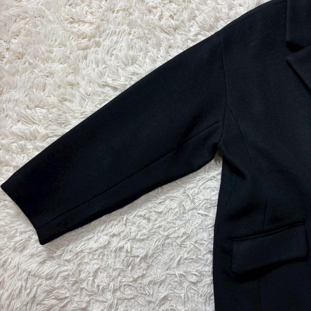 【美品】MAISON SPECIAL レイヤードジレコート　黒