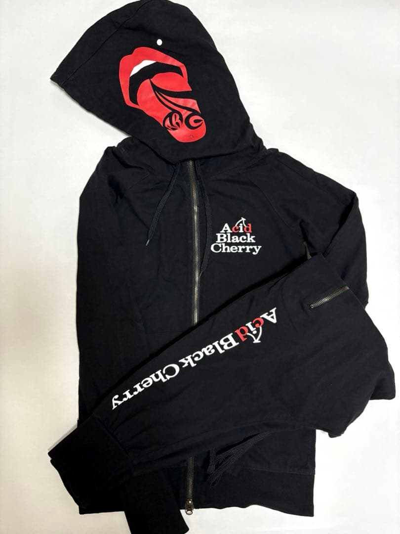 Asid Black Cherry パーカーサルエルパンツセット