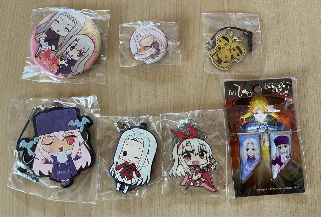【即購入可】Fate zero イリヤ アイリスフィール 缶バッジ ラバスト
