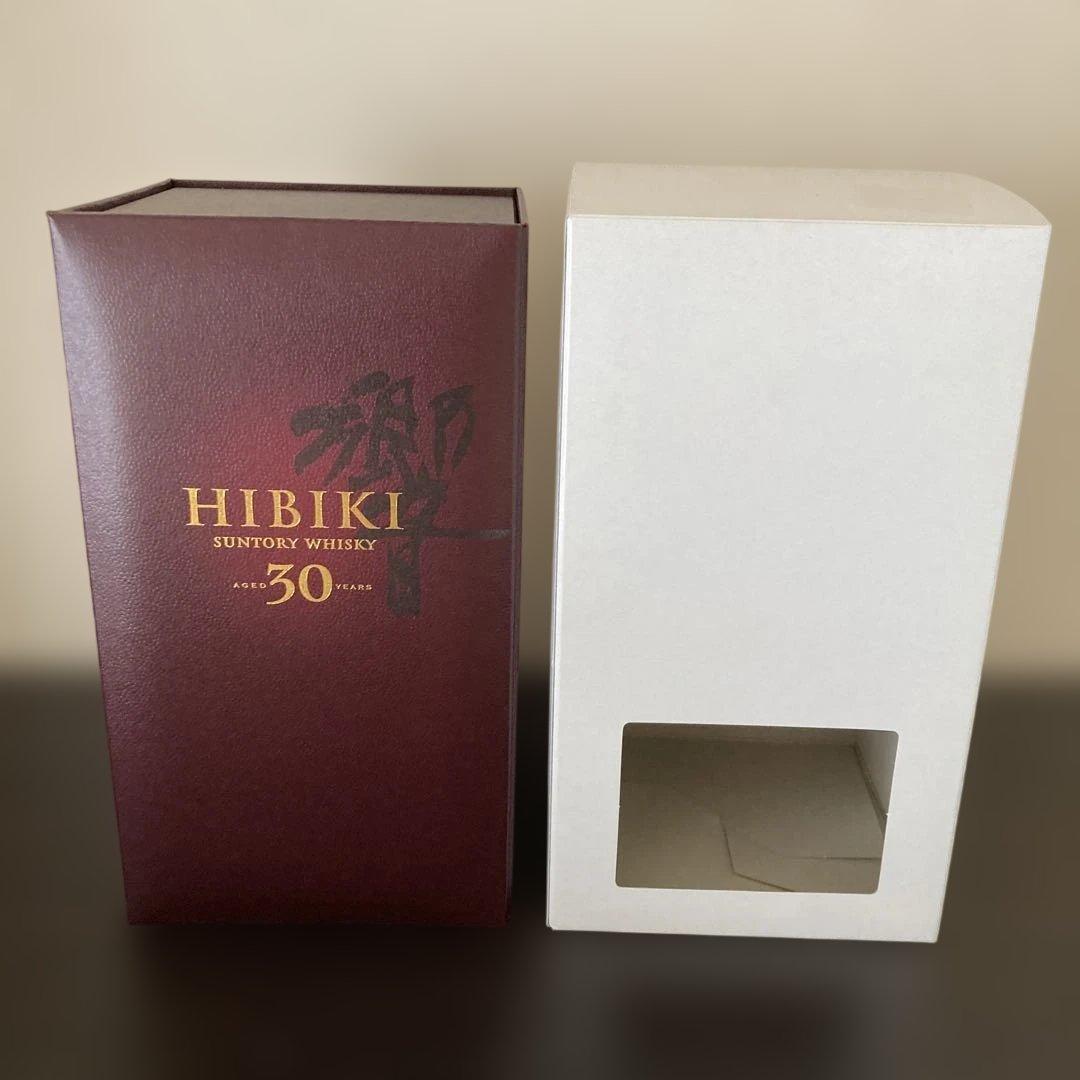 響　30年　サントリーウイスキー　白箱付き