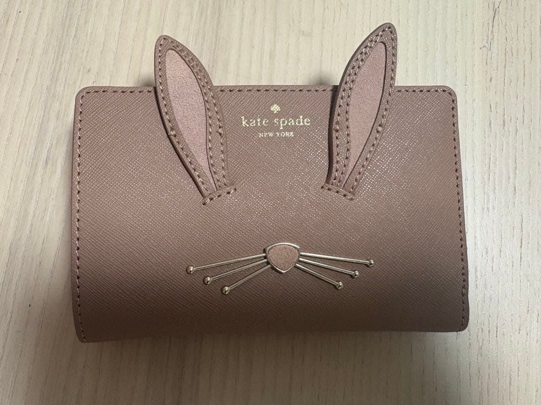 【新品】Kate Spade ウサギ耳 二つ折り財布