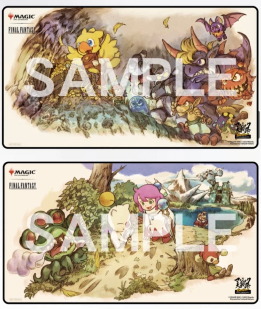 MTG FF マジック大戦祭 プレイマット 2種セット
