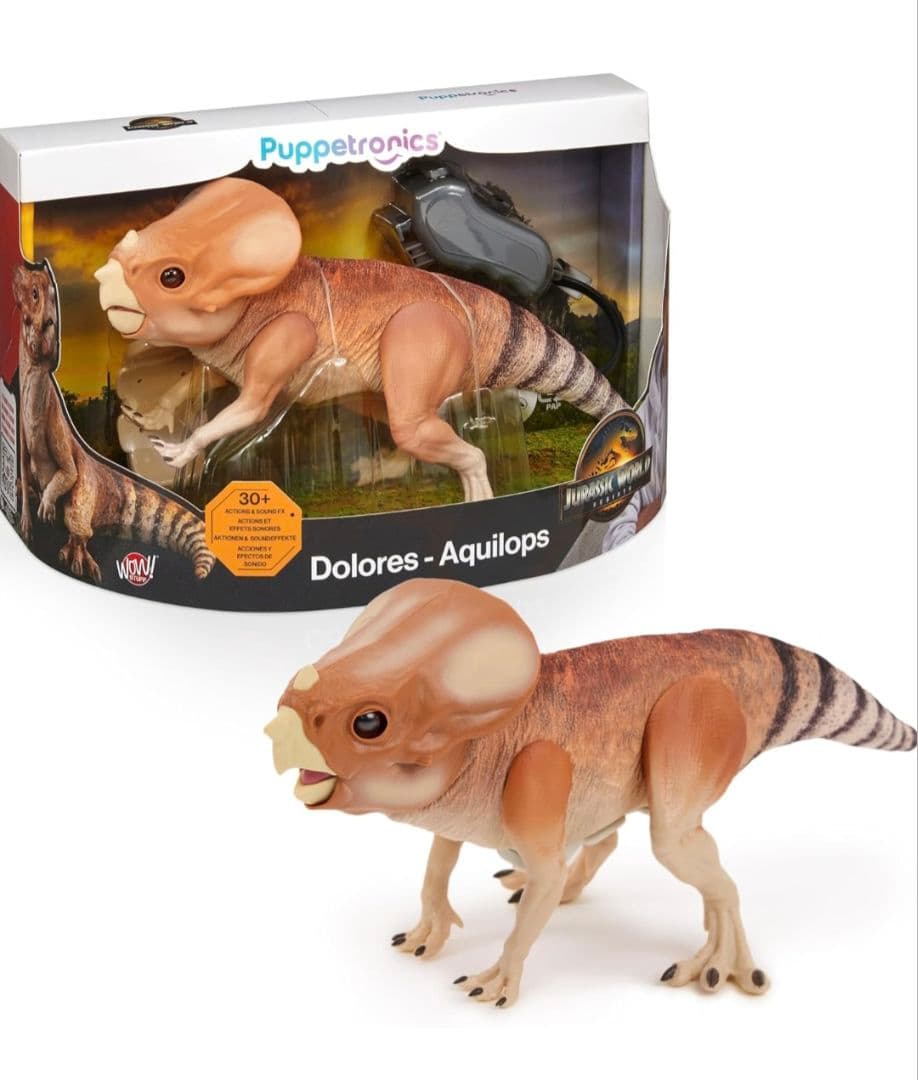 【日本未発売】ジュラシック・ワールド　ドロレス　アクイロプス　パヘットロニクス