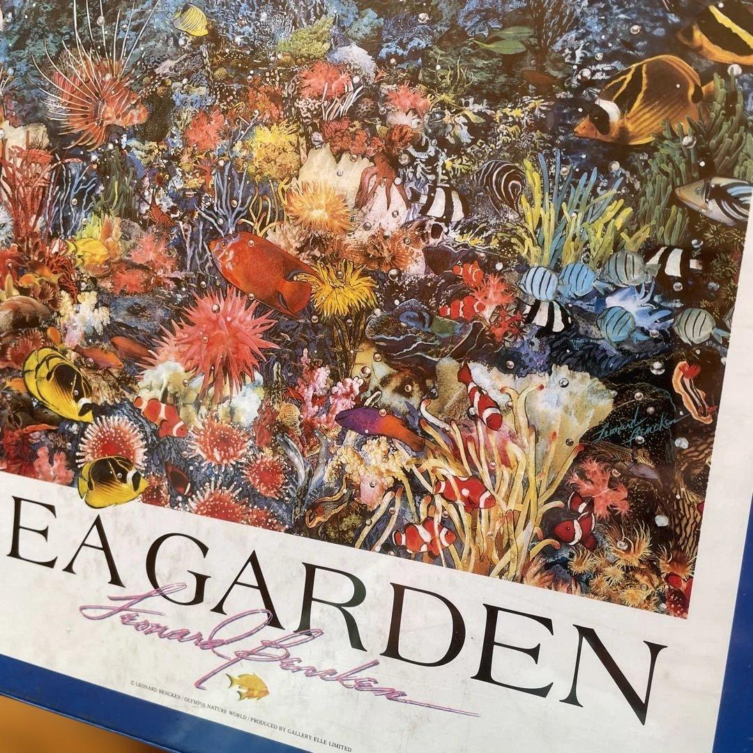 ジグソーパズル　レオナルド・ベンケン　シー・ガーデン　1000P 未開封　UV