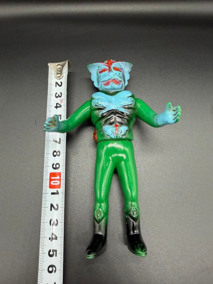 【希少】ポピー 超人バロム・ワン　 ソフビ 当時物