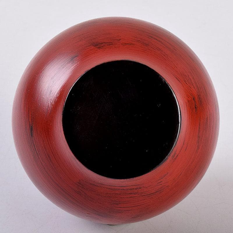 茶道具　根来塗　夏目陽介作　薬器　共箱　V　8479