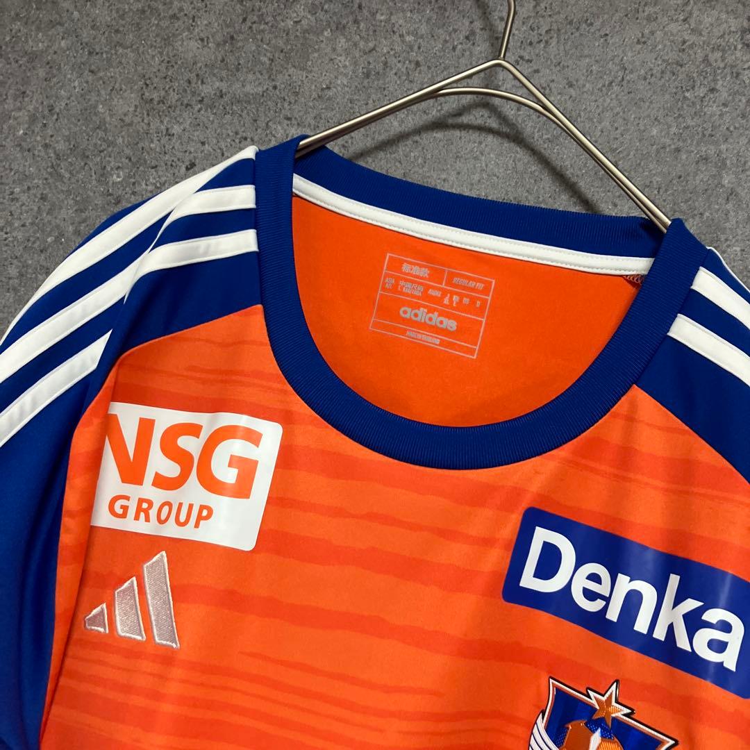 アルビレックス新潟　サッカー　2023年　ユニフォーム　アディダス　公式　L