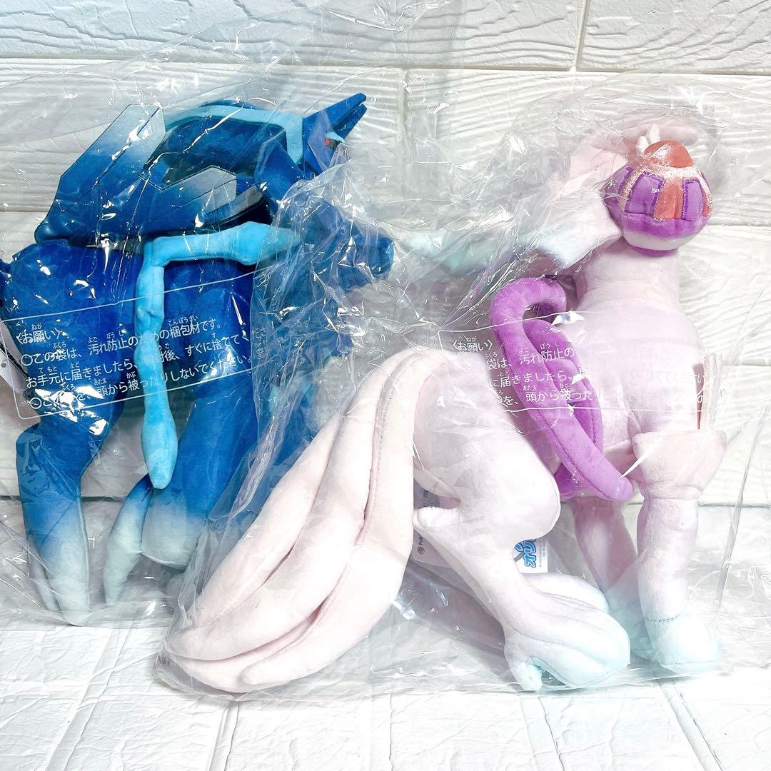 ポケモンセンター ぬいぐるみ ディアルガ　パルキア　オリジンフォルム　2体セット