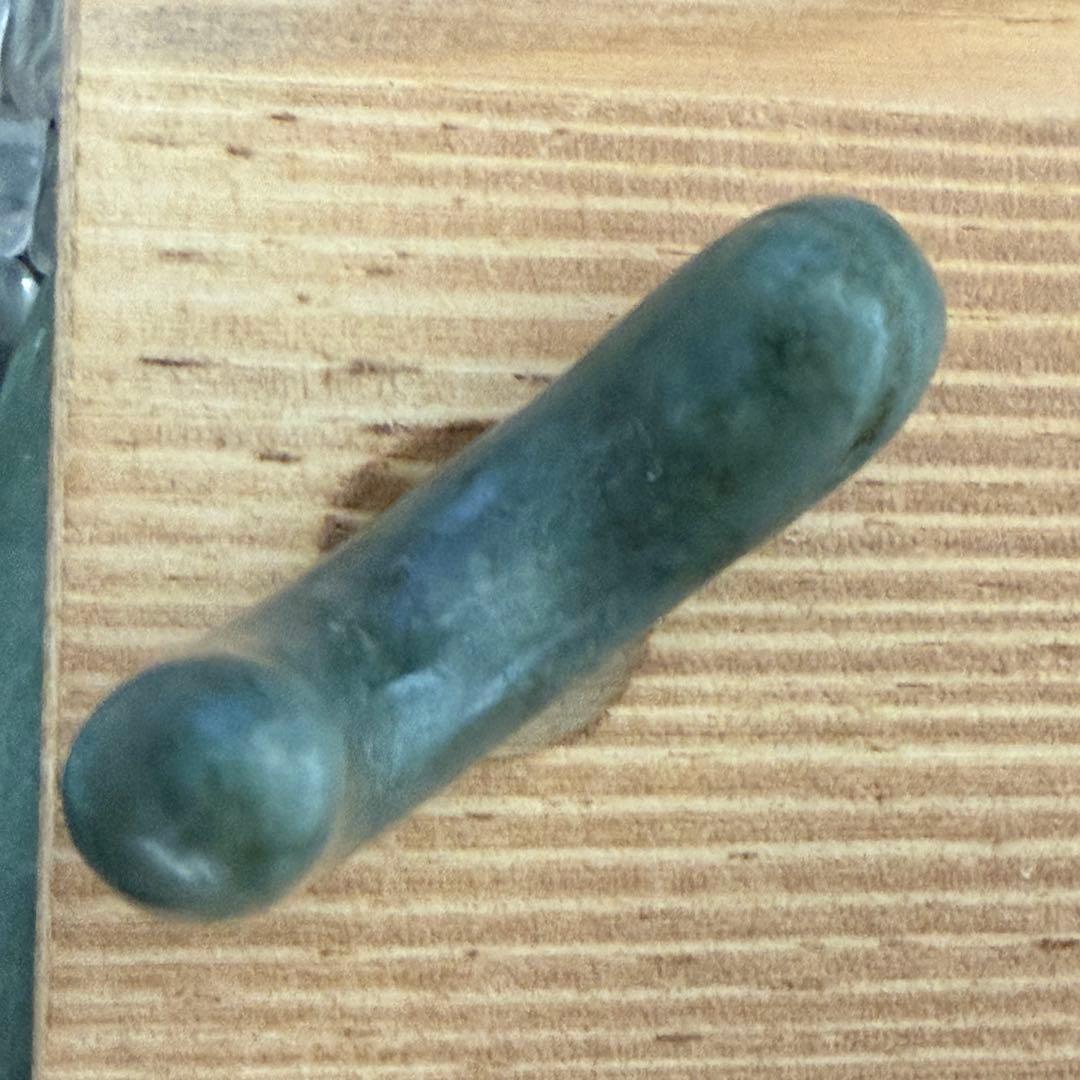 縄文、弥生、古墳時代 、須恵器 、翡翠、丁字頭硬玉勾玉 T