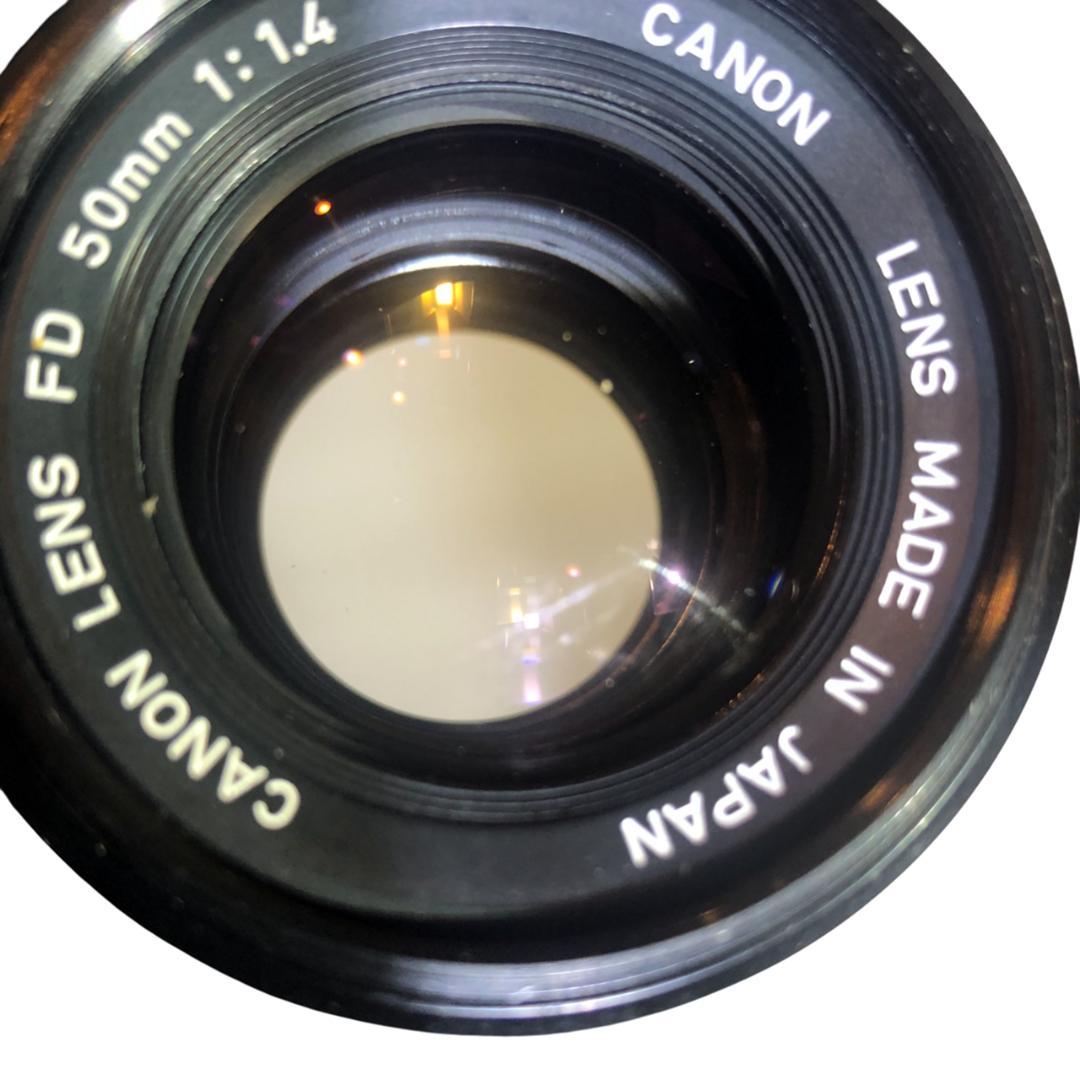 フィルムカメラ Canon AE-1 Program + D. BACK + FD 50 1.4