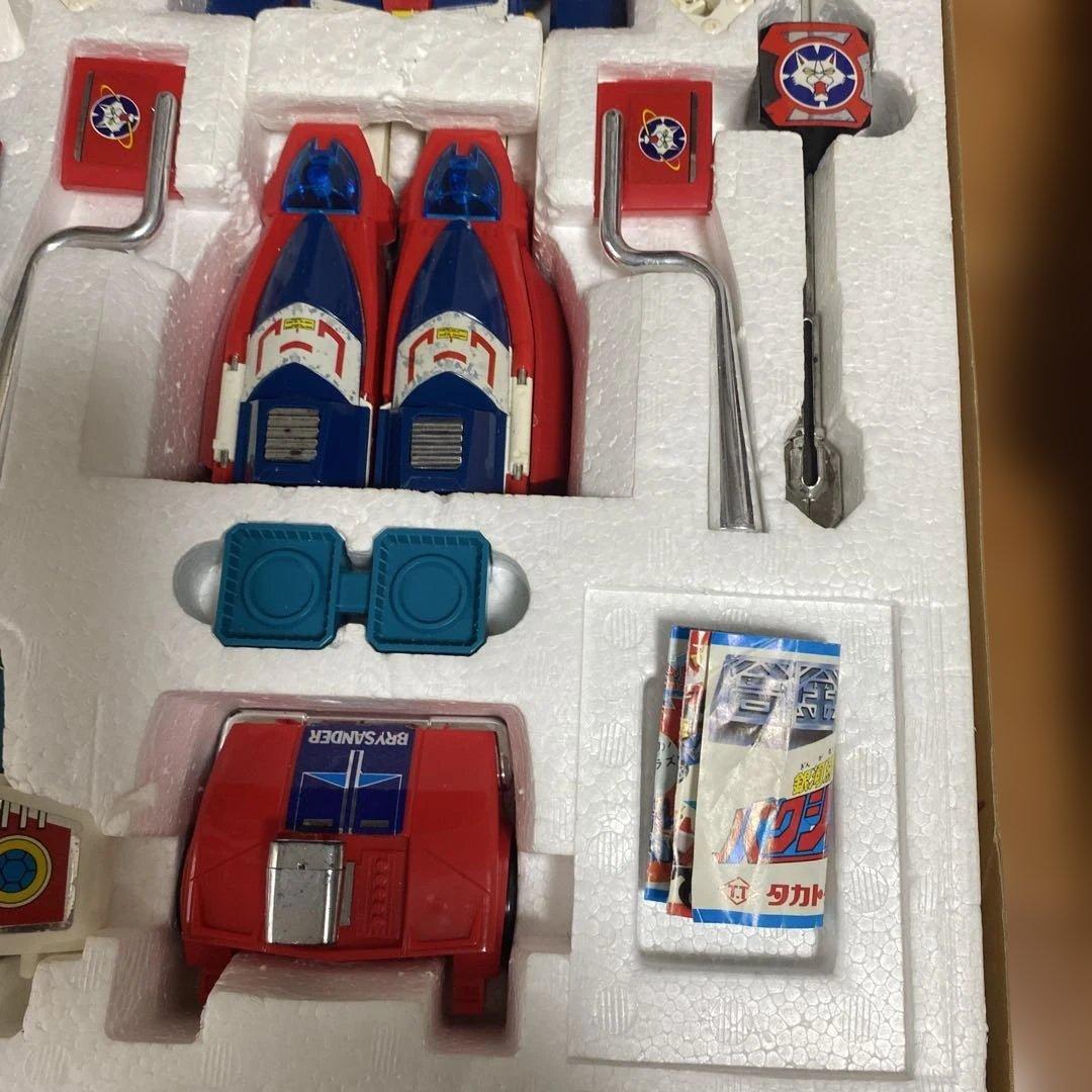 激レア　銀河旋風ブライガー超変形　当時物【欠品無し】