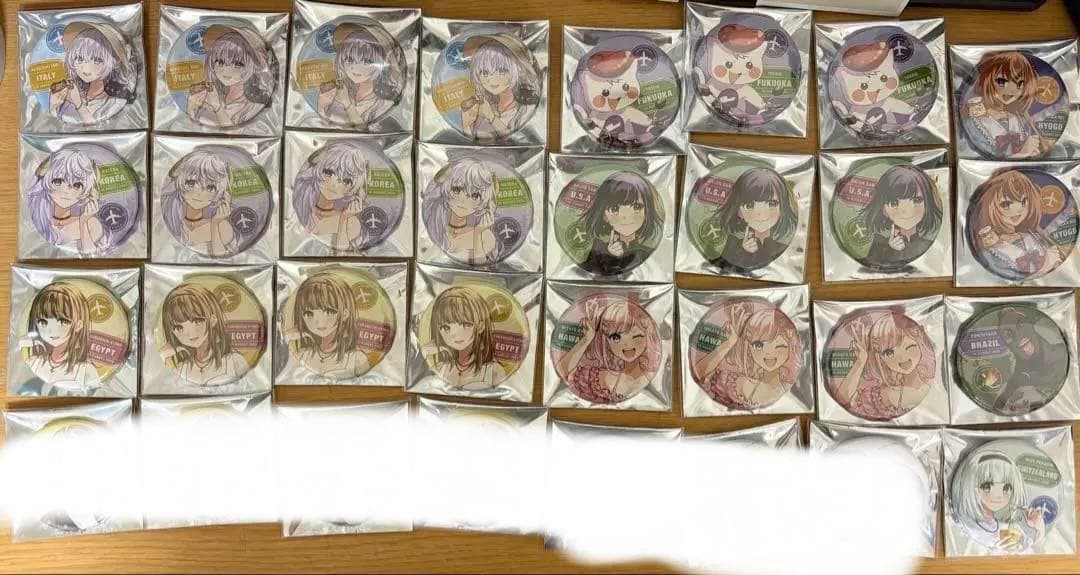 アルジャン 羽田空港PUS 缶バッジ