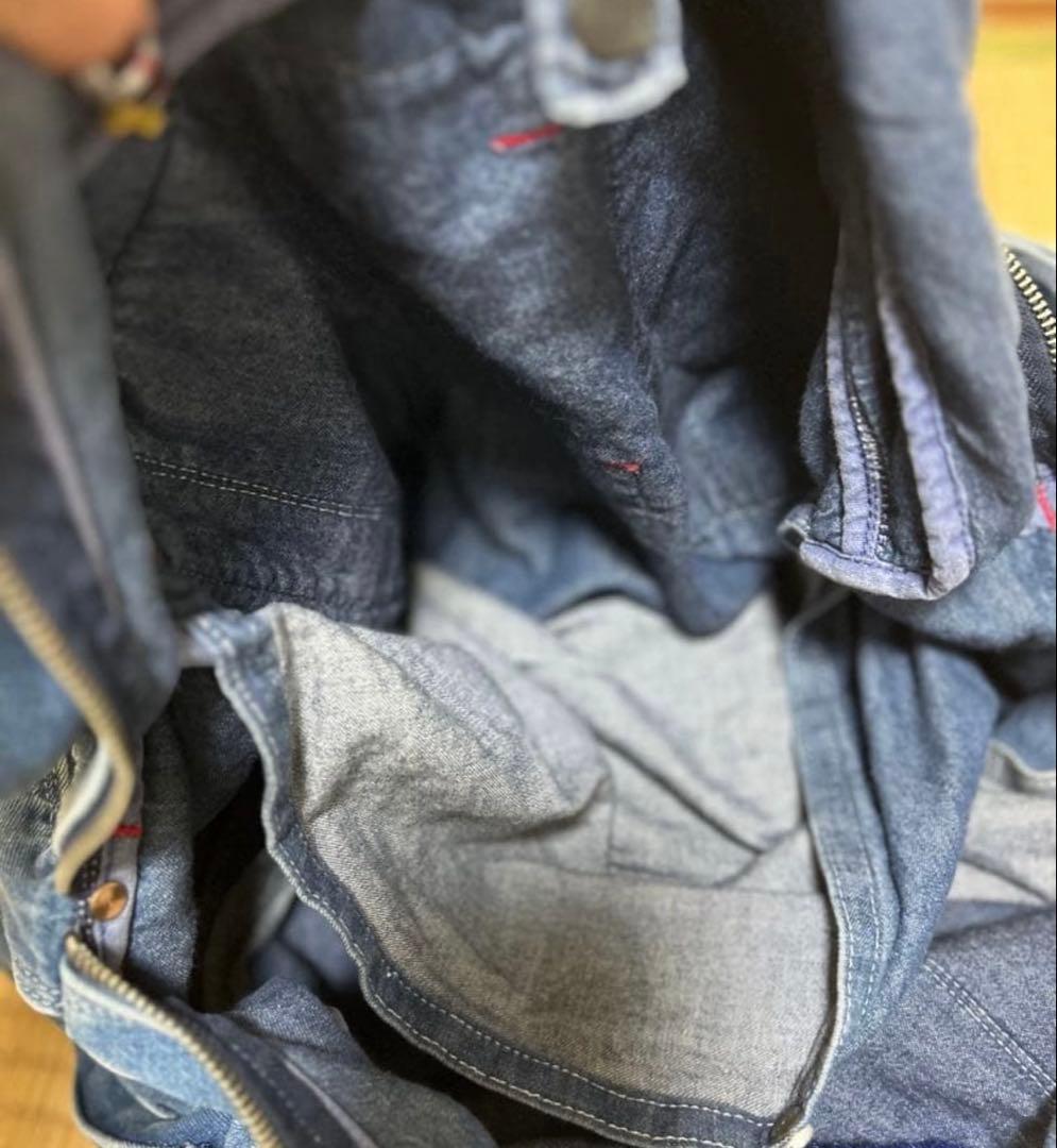 希少！初期　 ラゲッジレーベル 吉田カバン　デニムボストン