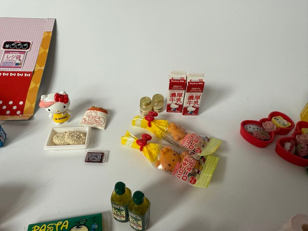 注意【3番6番は1セットです】リーメント ハローキティ スーパーマーケットセット