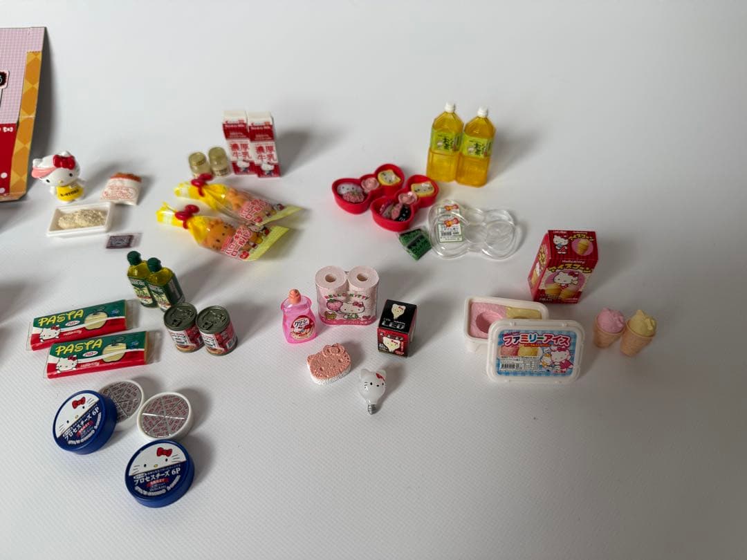 注意【3番6番は1セットです】リーメント ハローキティ スーパーマーケットセット