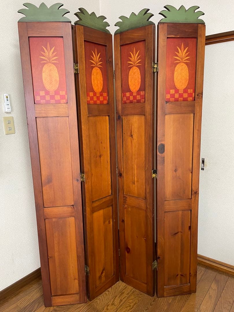 福岡◾️パイン◾️パーテーション、衝立、ついたて、間仕切◾️アンティーク◾️輸入家具◾️