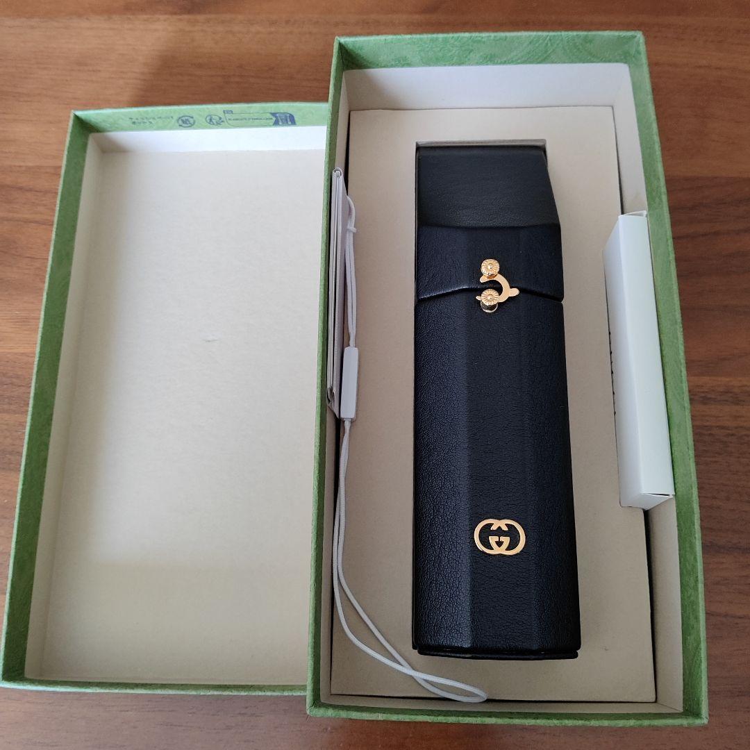 GUCCI ゴールドボールペン GGパターン付き