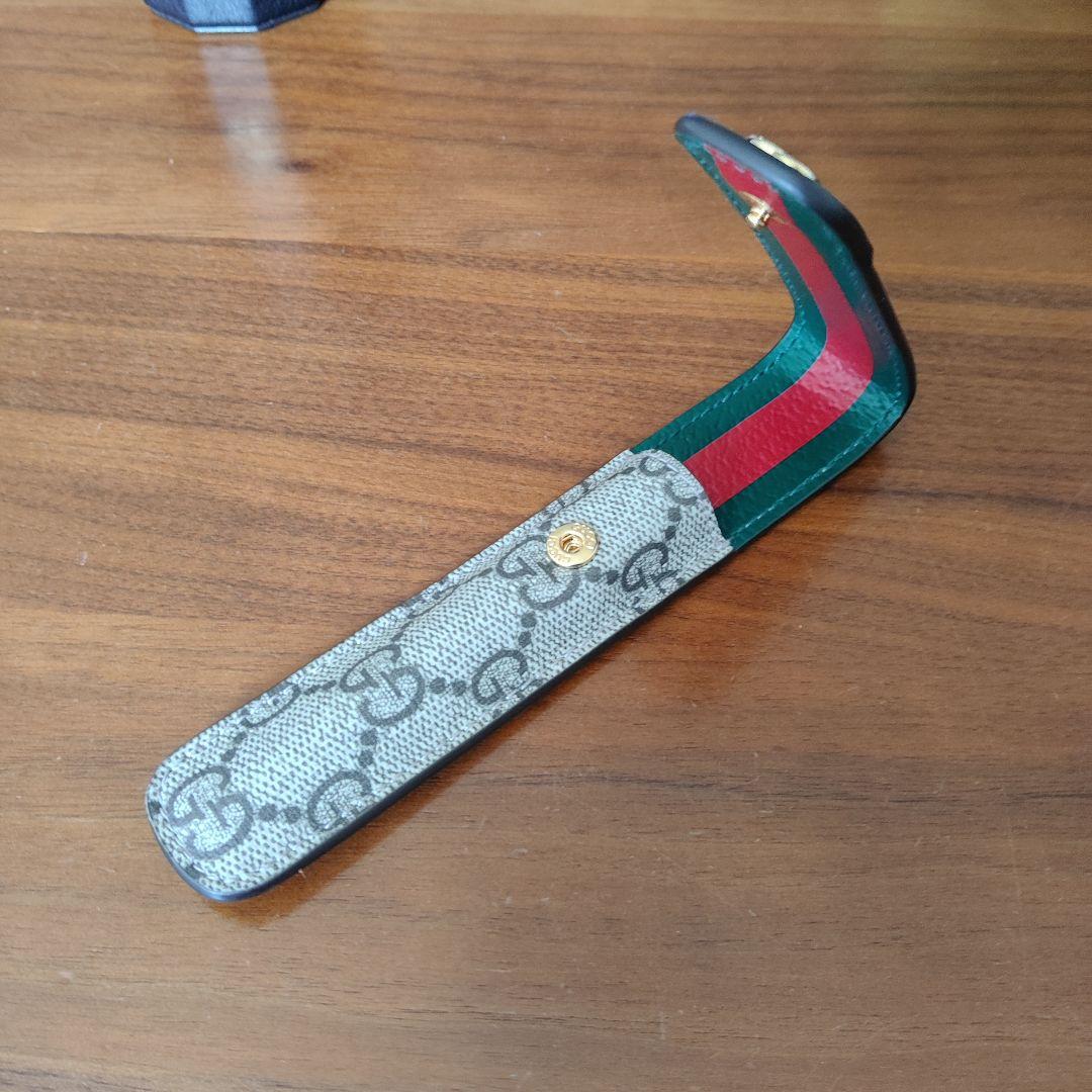 GUCCI ゴールドボールペン GGパターン付き