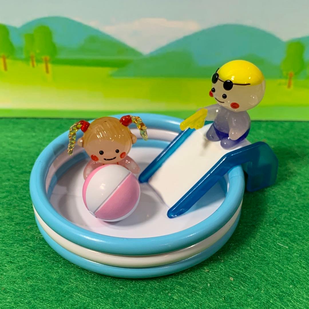 男の子と女の子プールセットB   ガラス細工