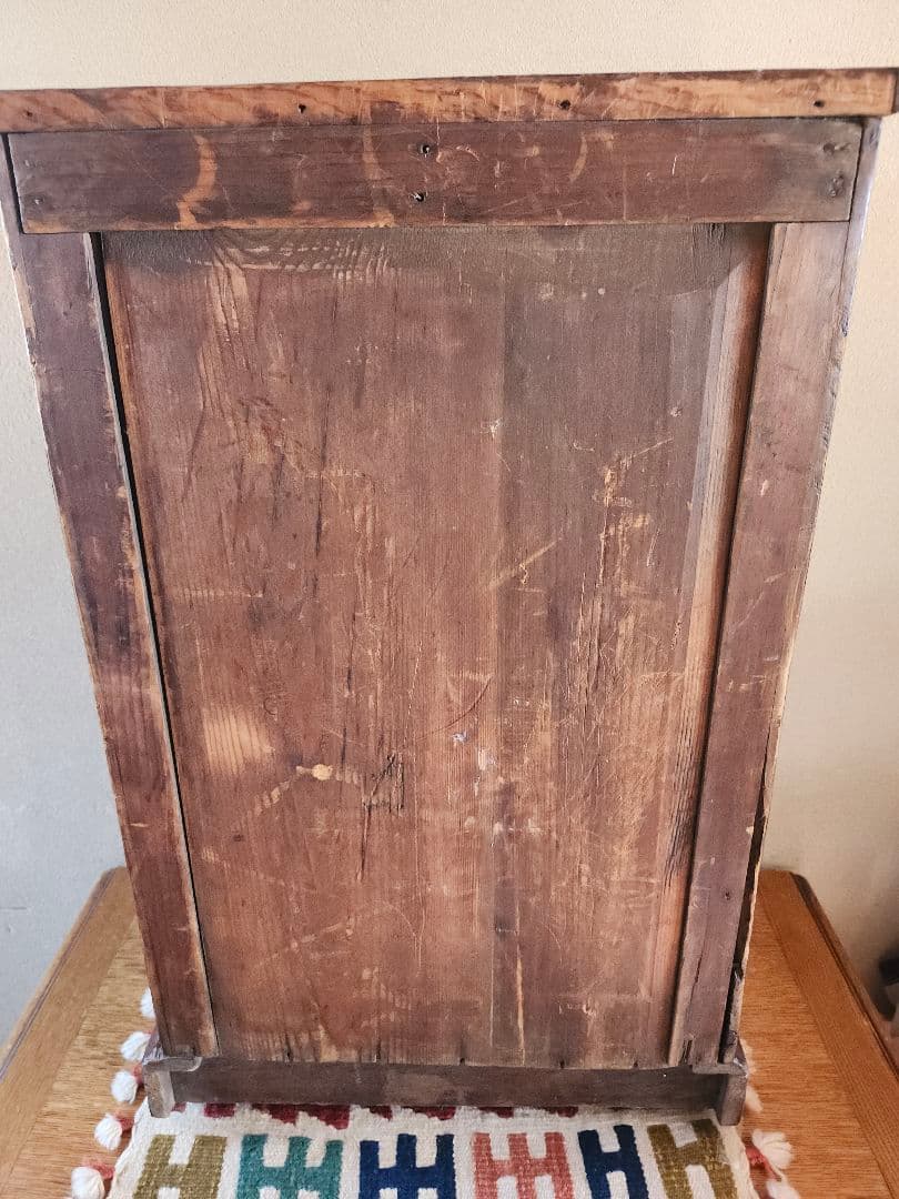 お正月限定価格！アンティーク　小さな　チェスト　イギリス　古い　マホガニー