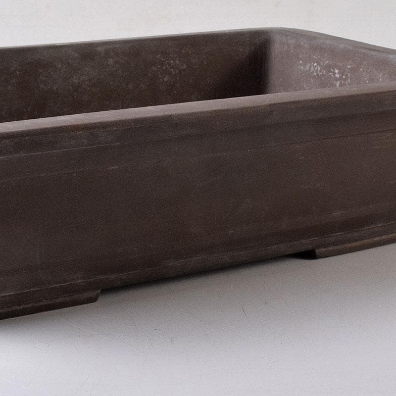 常滑焼　山晃造　植木鉢　盆栽鉢　四方鉢　N　7751C