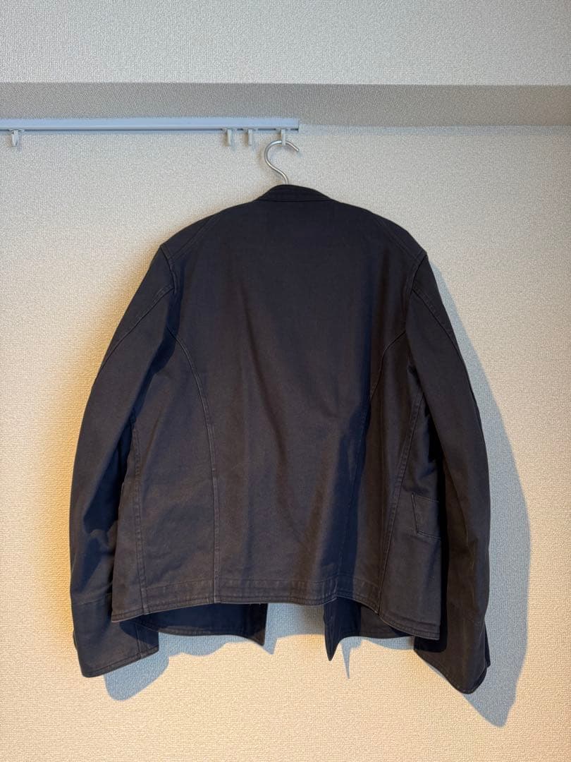 つちのこ　Anatomica ドルマンジャケット　navy