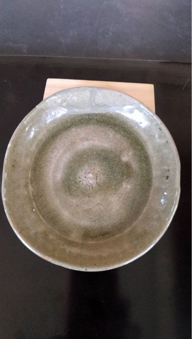 古唐津　青唐津　古美術　古道具　平盃　皿　平向付