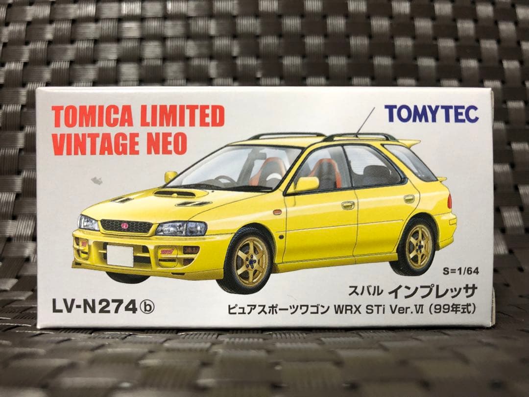 1/64 トミカリミテッドヴィンテージ スバル インプレッサ WRX STI
