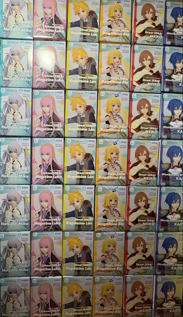 プロセカ バーチャルシンガー プライズフィギュアまとめ売り　42点