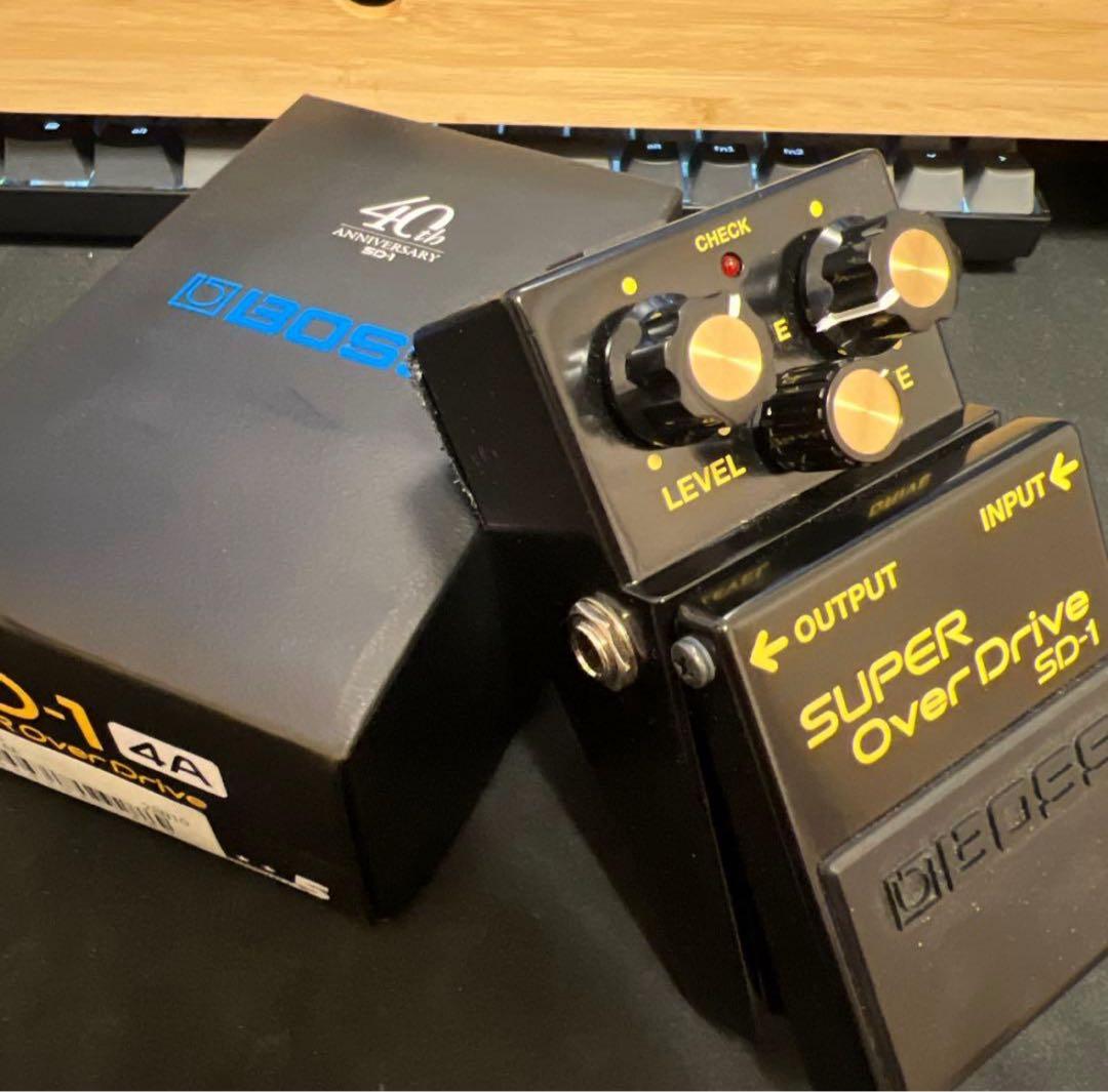 BOSS SUPER OverDrive SD-1-4A 40周年記念モデル
