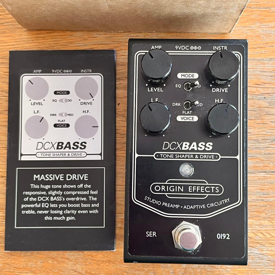 Origin Effects DCX Bass プリアンプオーバードライブ