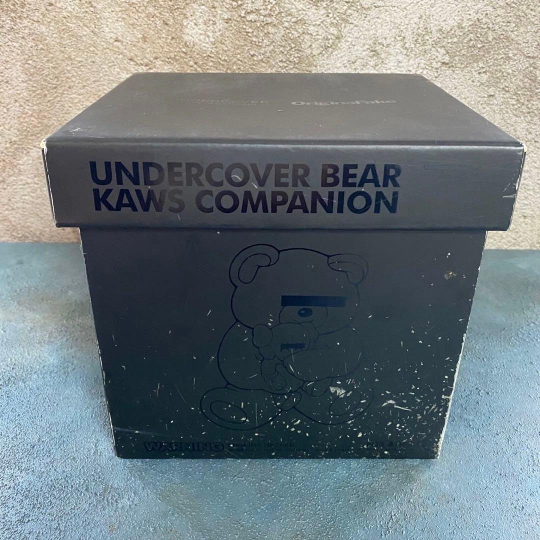 UNDERCOVER × KAWS ベアーコンパニオン フィギュア ブラック