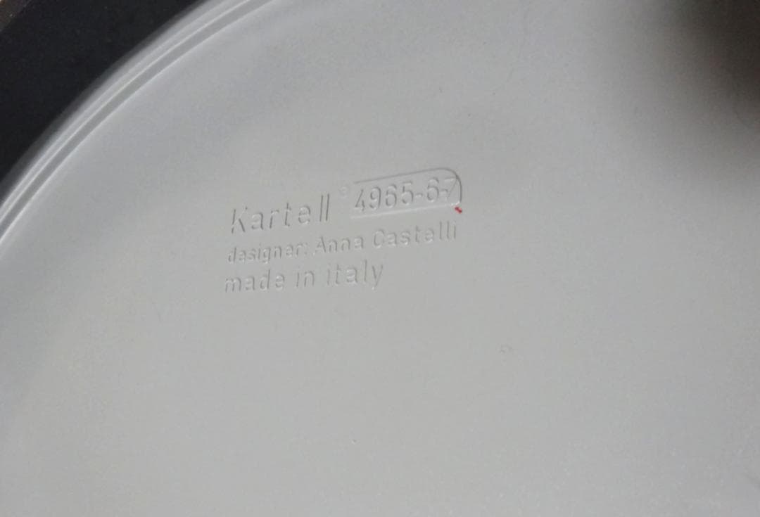 カルテル kartell コンポニビリ　銀　シルバー　３段　正規品