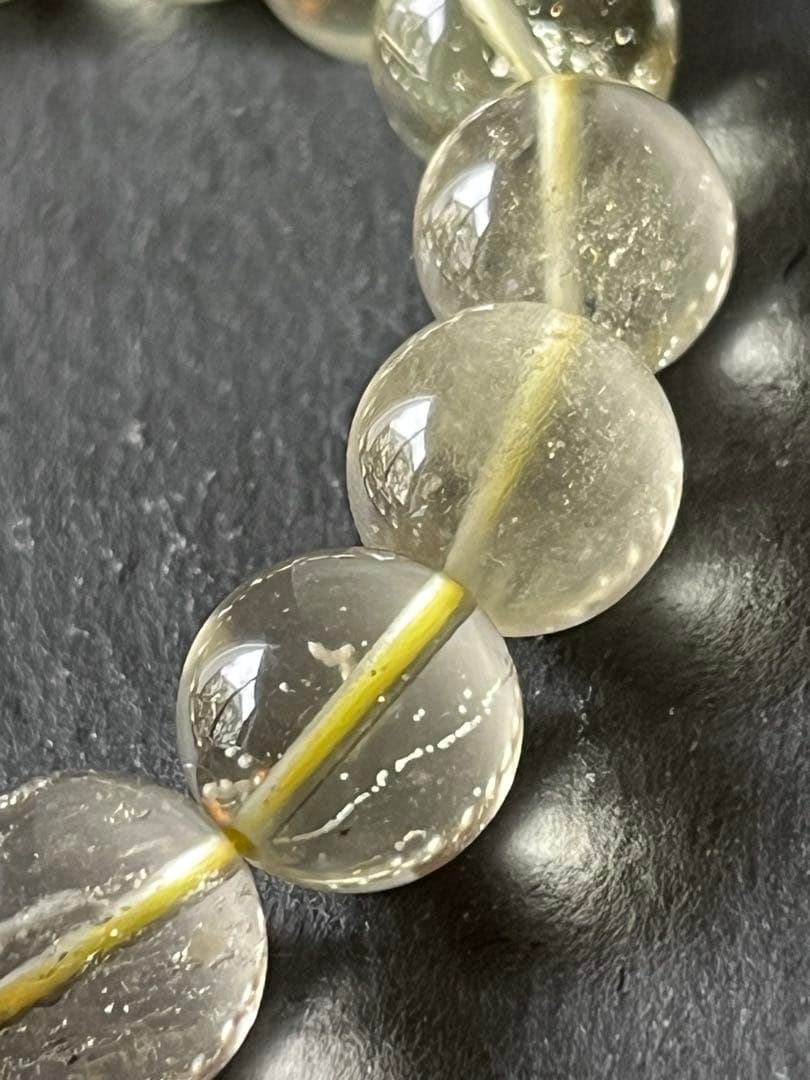 リビアングラス　10.6〜11.1㎜　ブレスレット